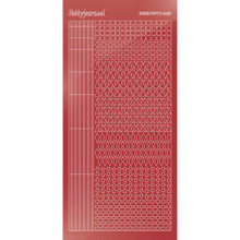 Find It Trading Hobbydots sticker style 9 - Mirror - Christmas Red