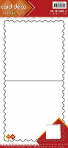 Card Deco Frame Card Stamp 4K Cutting Die CDCD10007