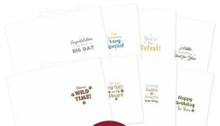 Hunkydory Crafts Adorable Animals- Luxury Card Inserts ADOR102