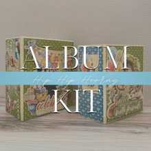 Graphic 45 Album Kit 2025- Hip Hip Hooray!- ATC Album & Matchbook Box